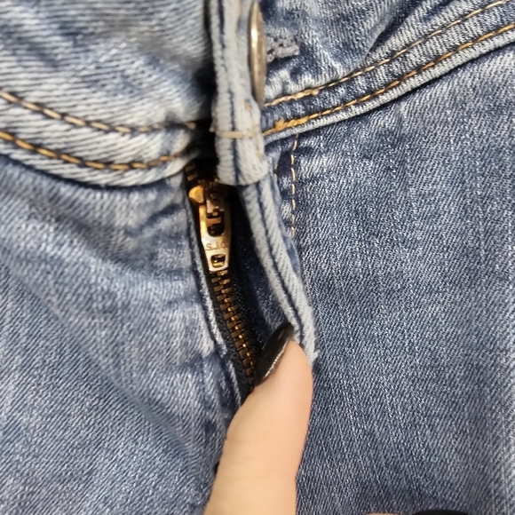 Silver Jeans Kenni mid rise distressed ankle jeans women's size 33 - Picture 5 of 10